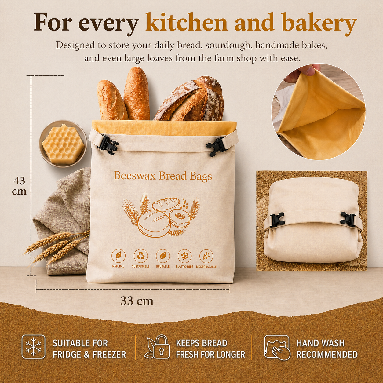 Purylin Natural Bag