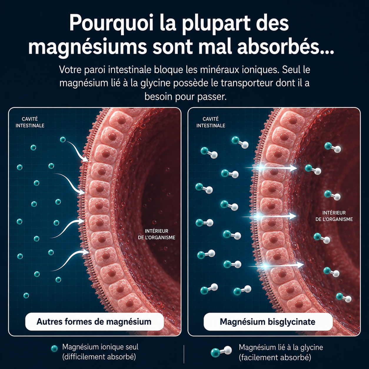 Magnésium glycinate Purylin